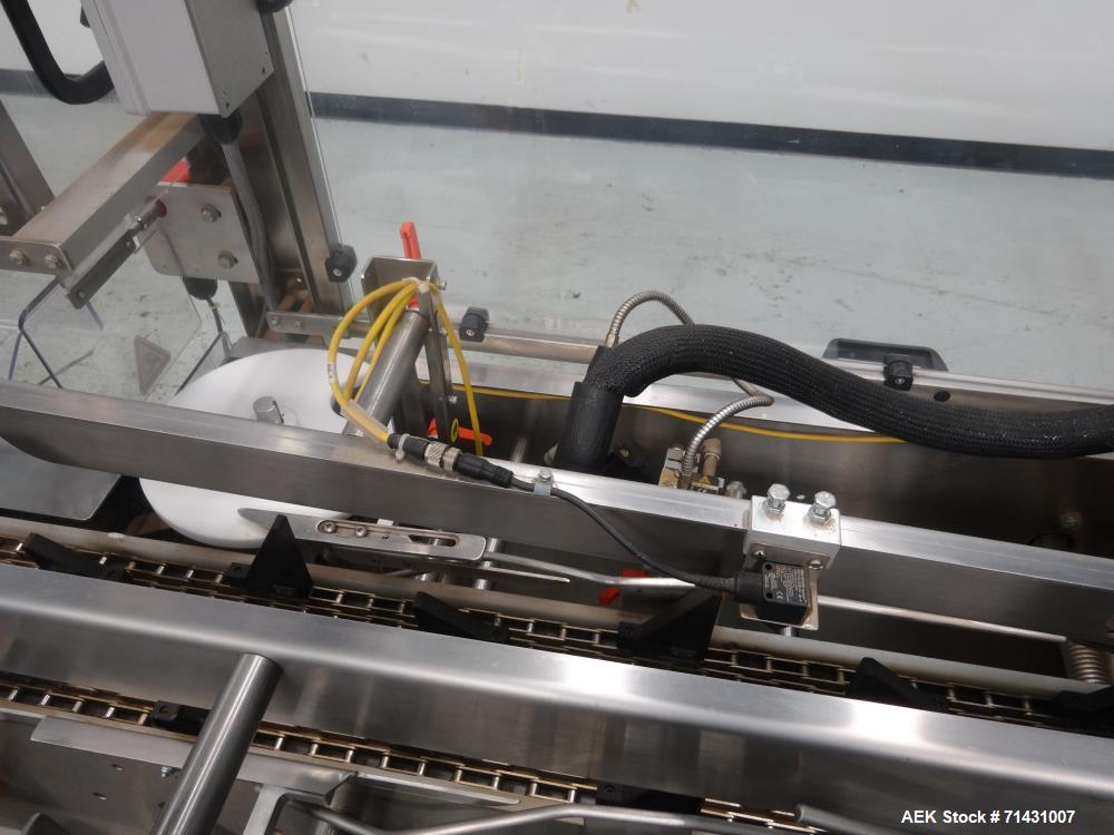 Used Adco Model 15DZ60SS Semi Automatic Horizontal Cartoner.