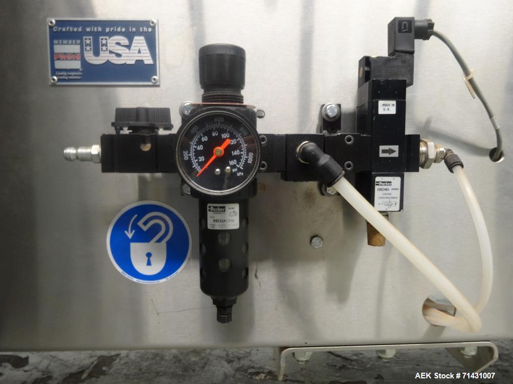 Used Adco Model 15DZ60SS Semi Automatic Horizontal Cartoner.