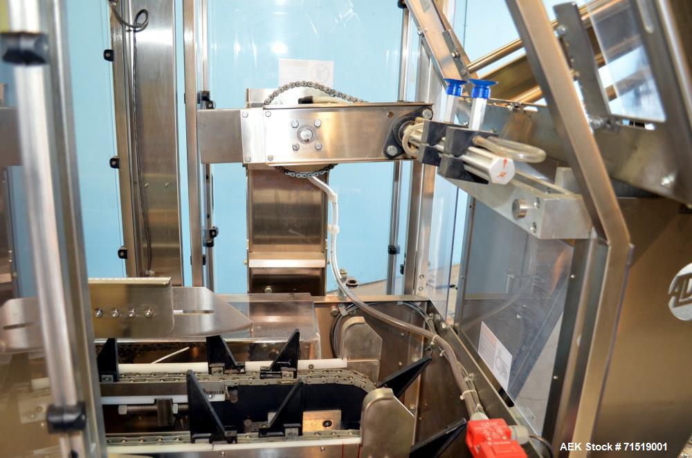 Used Adco Model 15DZ60SS Semi Automatic Stainless Steel Horizontal Cartoner