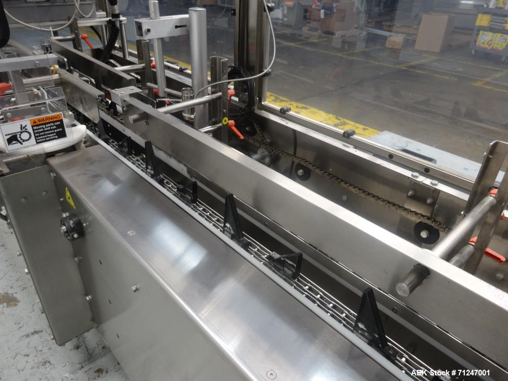 Used Adco Model 15DZ60SS Semi Automatic Horizontal Cartoner
