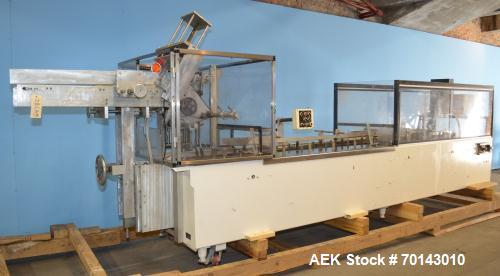 Used Adco Horizontal Glue Cartoner, Model 15E60EC