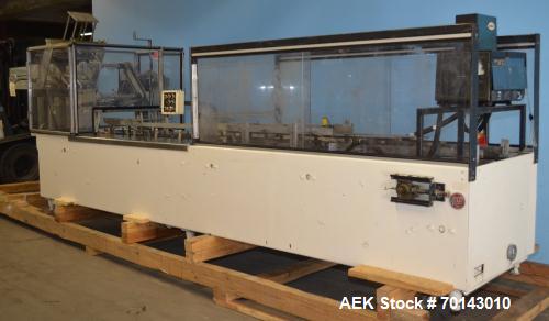Used Adco Horizontal Glue Cartoner, Model 15E60EC