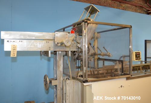 Used Adco Horizontal Glue Cartoner, Model 15E60EC