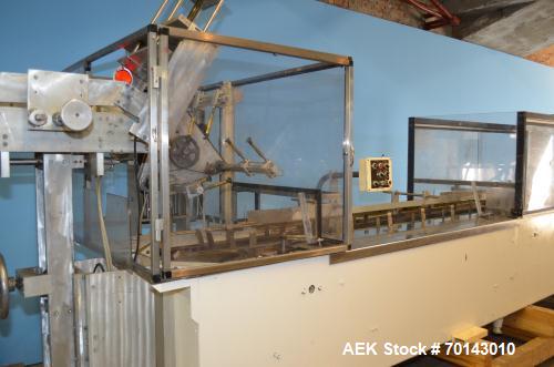 Used Adco Horizontal Glue Cartoner, Model 15E60EC