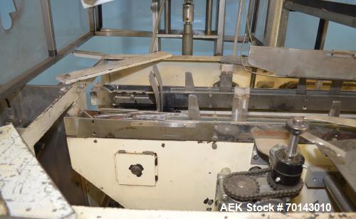 Used Adco Horizontal Glue Cartoner, Model 15E60EC