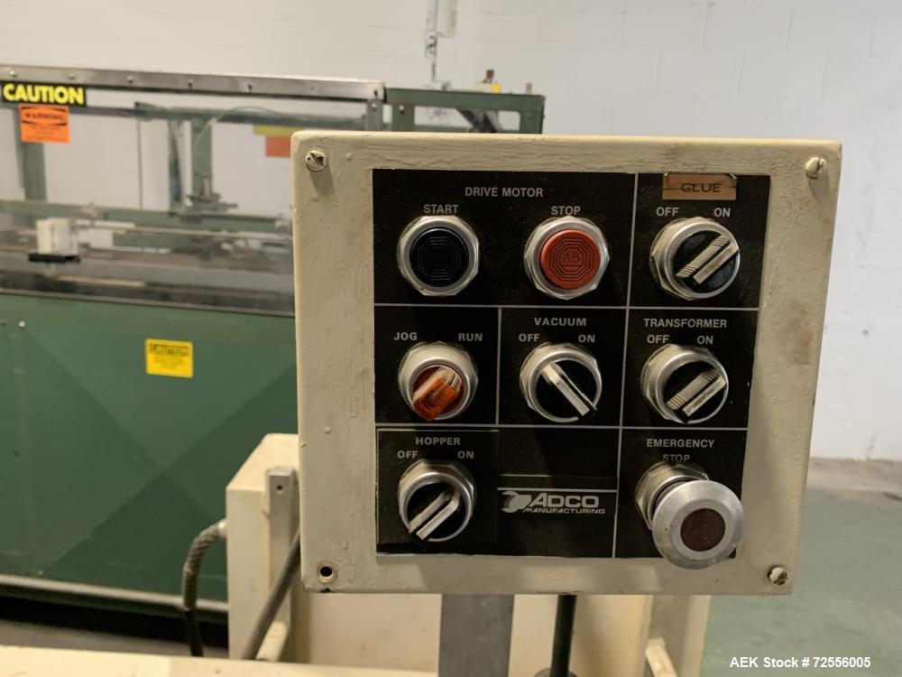 Used Adco Horizontal Glue Cartoner