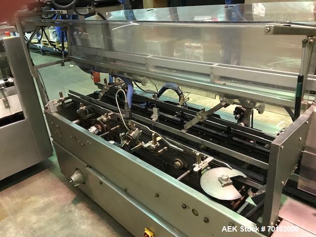 Used Bradman Lake Model SL-80 Semi Automatic Horizontal Hot Melt Cartoner