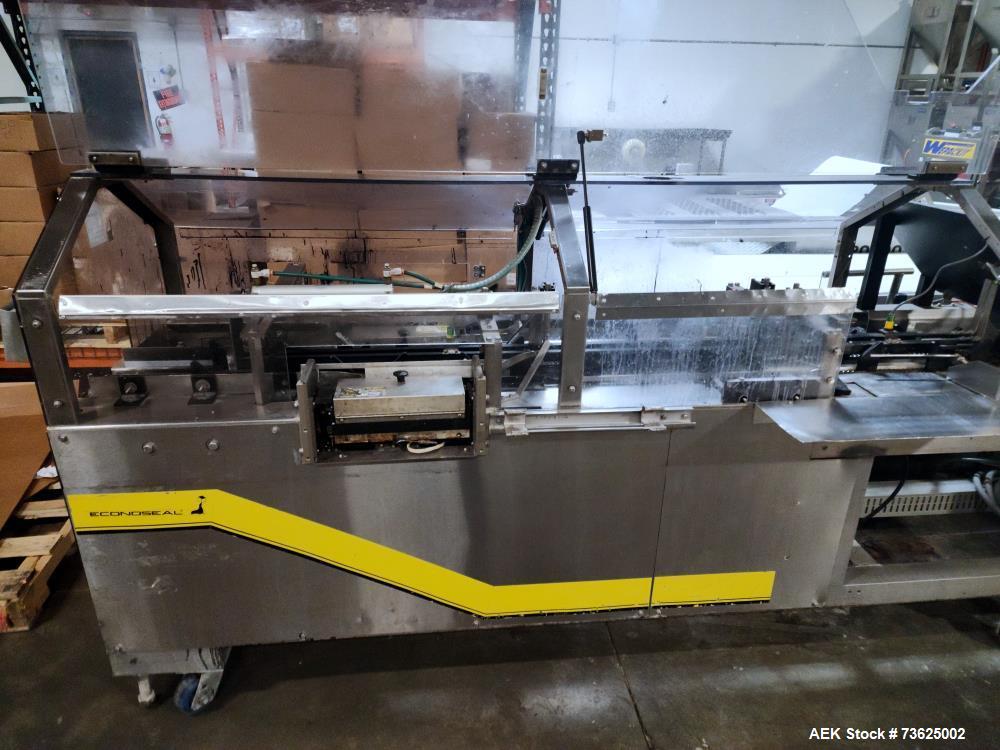 Used Econocorp Econoseal Spartan Model 8942 Semi-Automatic Horizontal Cartoner – Hot Melt Glue (2007)