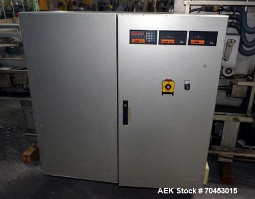 Used IWKA CPR Automatic Horizontal Bottle Cartoner capable of speeds up to 200 cartons per minute. Has a carton size range: A- 20 - 105mm, B 15 - 70mm, C 55 - 85mm. Model CPR.  With adjustable bucket...