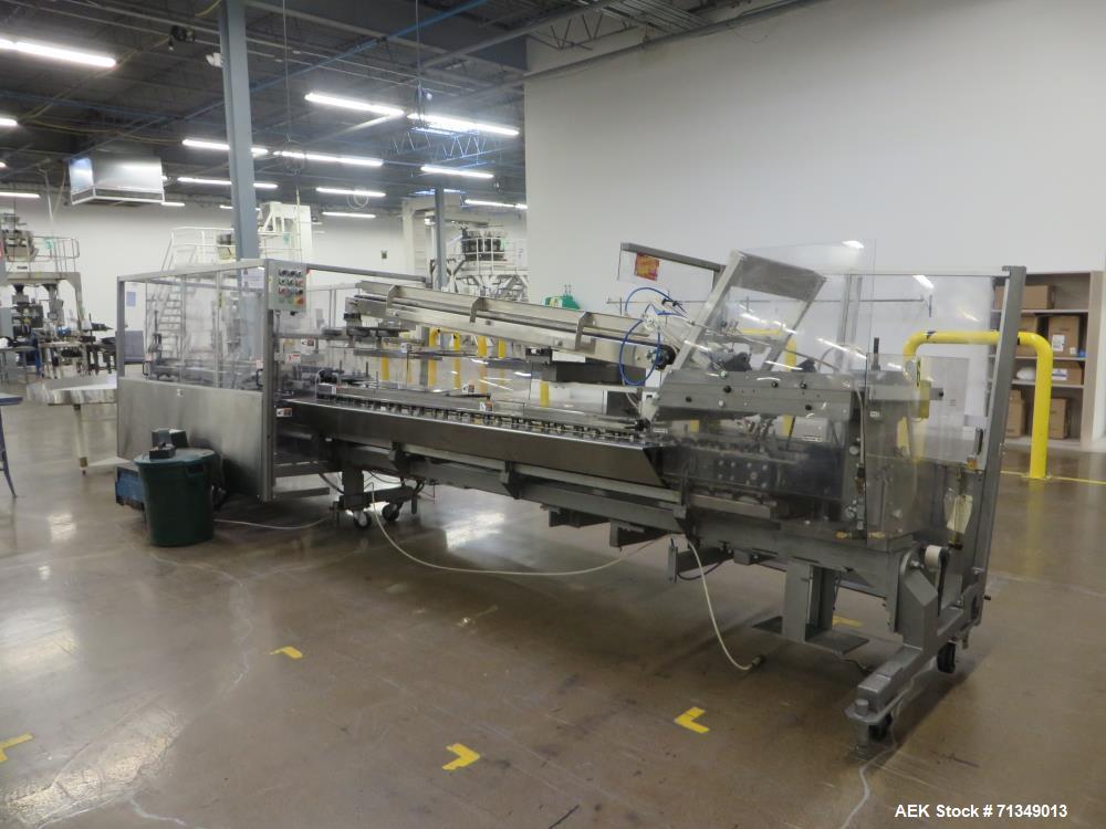 Used Langen B1-M Cartoner, Top Square Chain 9' Load area 9" Centers