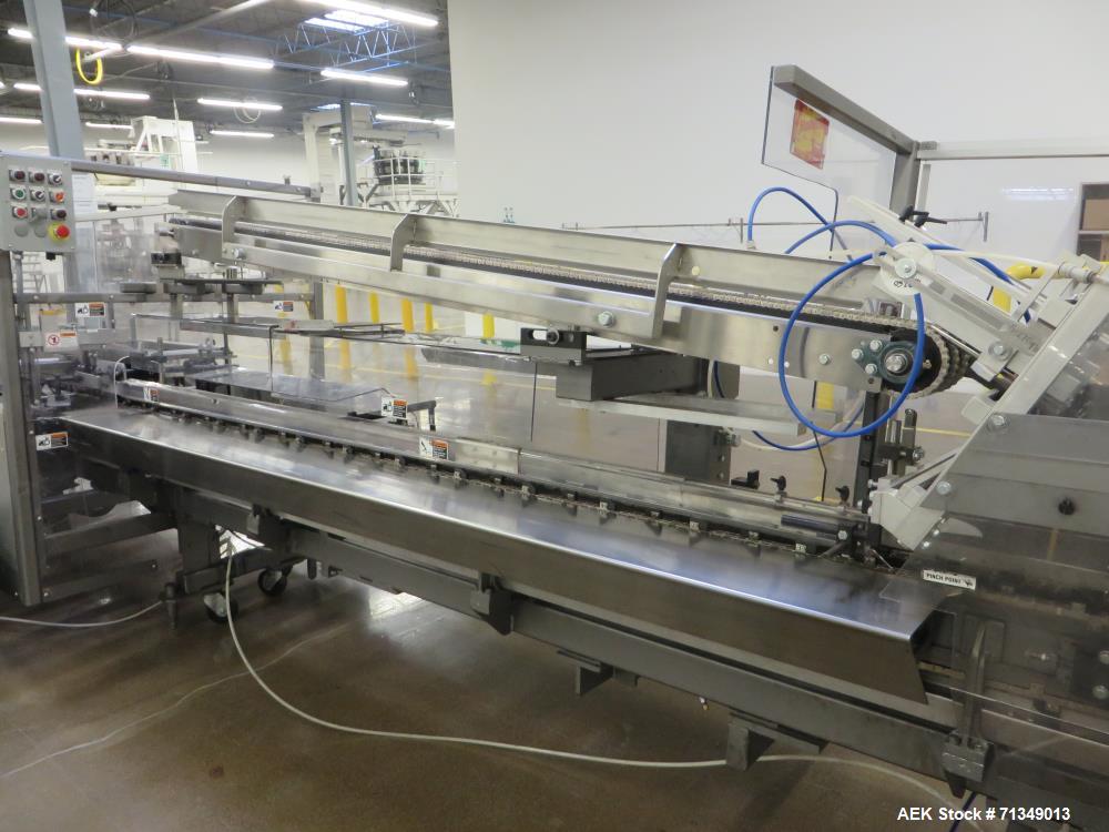 Used Langen B1-M Cartoner, Top Square Chain 9' Load area 9" Centers