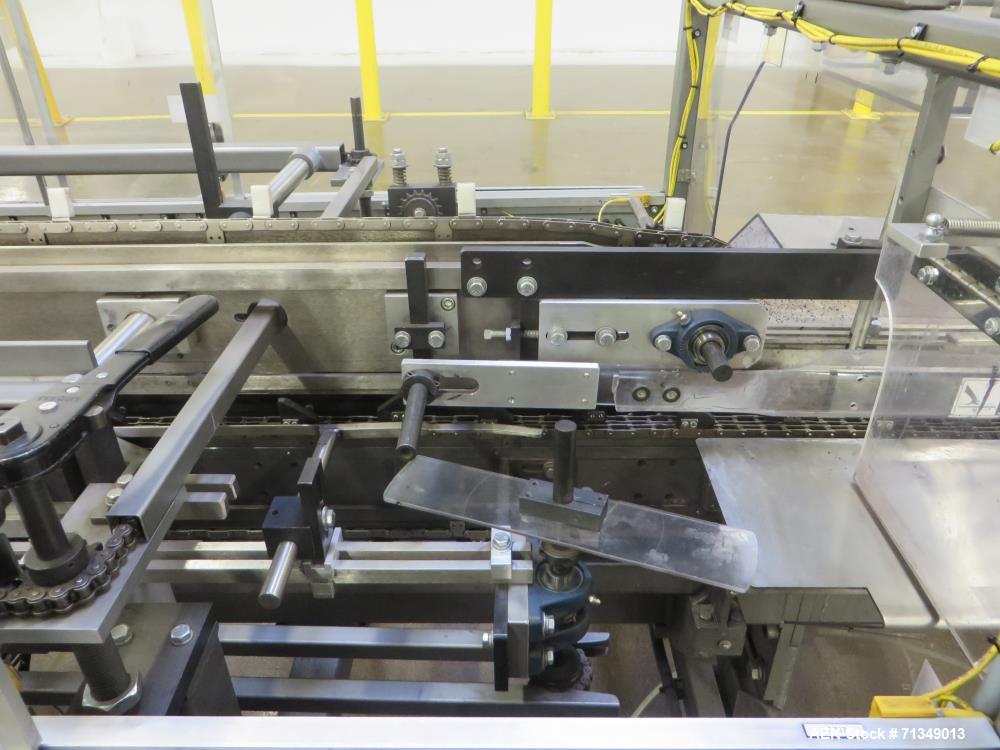 Used Langen B1-M Cartoner, Top Square Chain 9' Load area 9" Centers