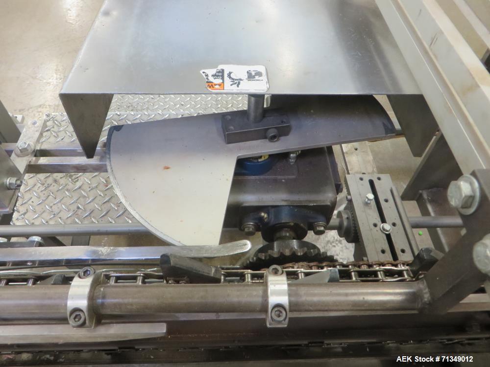 Used Langen Model B1 Semi-Automatic Horizontal Glue Cartoner