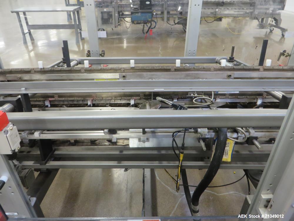 Used Langen Model B1 Semi-Automatic Horizontal Glue Cartoner