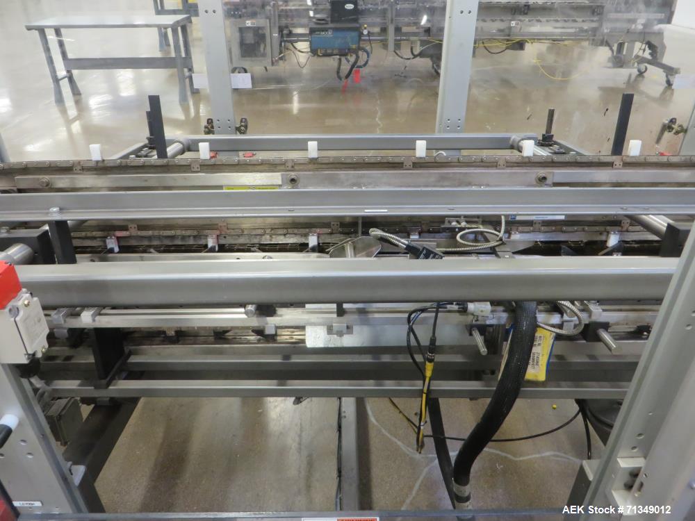 Used- Langen Model B1 Semi-Automatic Horizontal Glue Cartoner