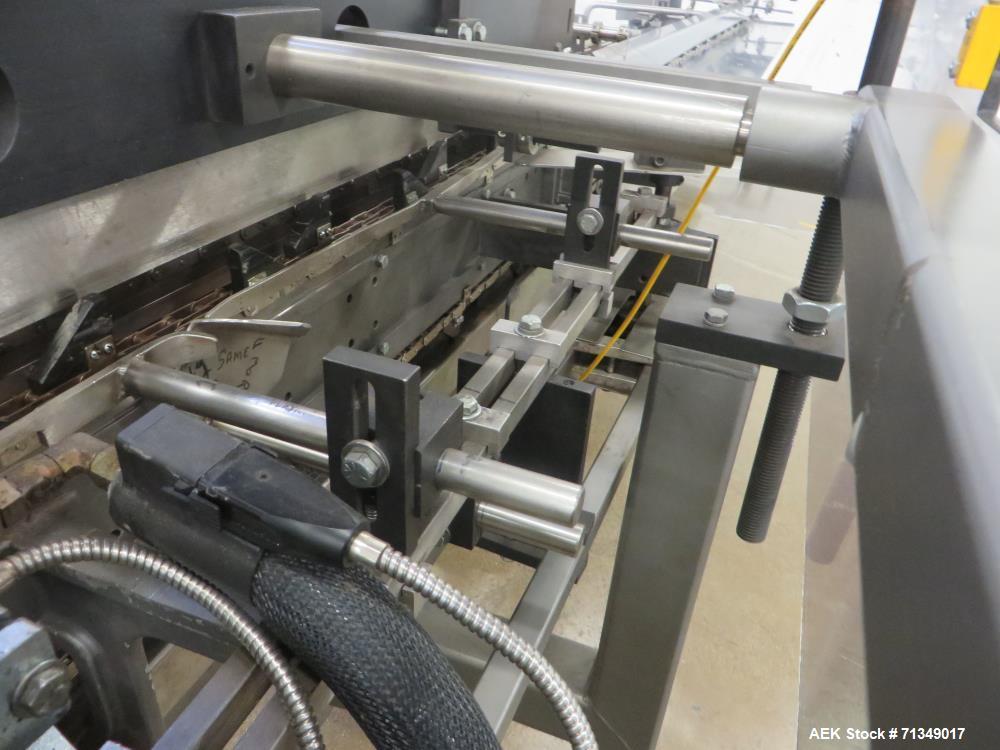Used Langen B1-M Cartoner, 9' Load area, Hot Melt, 9" Centers