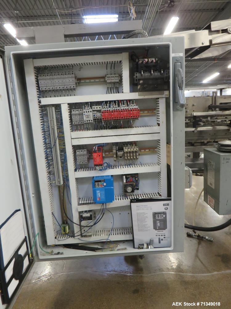 Used Langen Model B1 Cartoner, Top Square Chain, 6' Load Area, 9" Centers