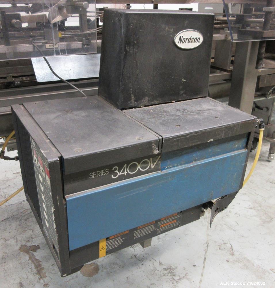 Used Langen Model B1-M Semi-Automatic Horizontal Glue Cartoner
