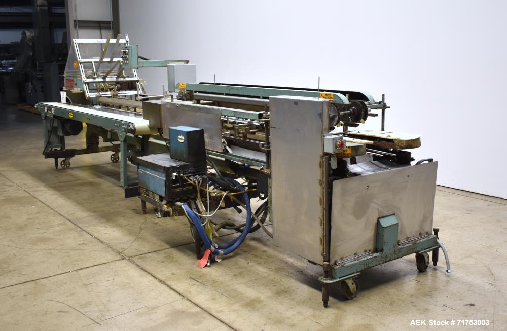 Used- Langen Semi-Automatic Manual Load Horizontal Cartoner