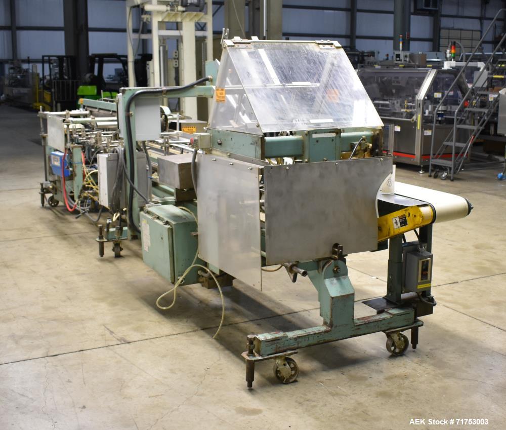 Used Langen Semi-Automatic Manual Load Horizontal Cartoner