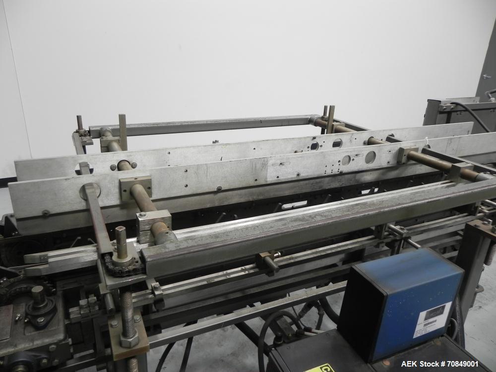 Used Langen Model B1 Semi-Automatic Horizontal Glue Cartoner.