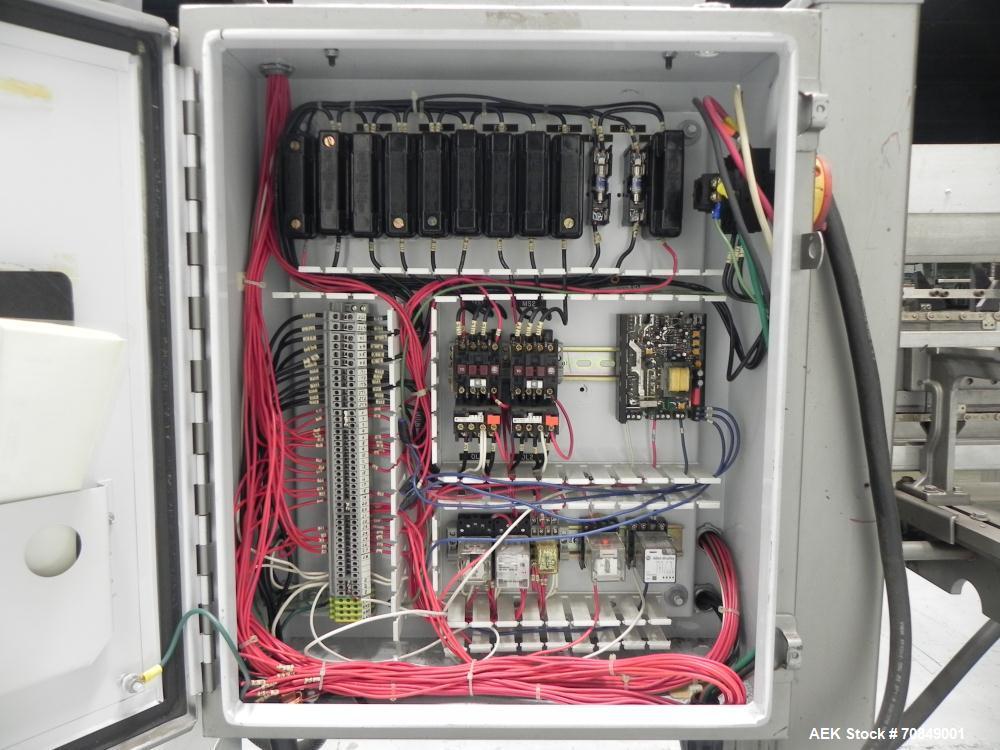 Used Langen Model B1 Semi-Automatic Horizontal Glue Cartoner.