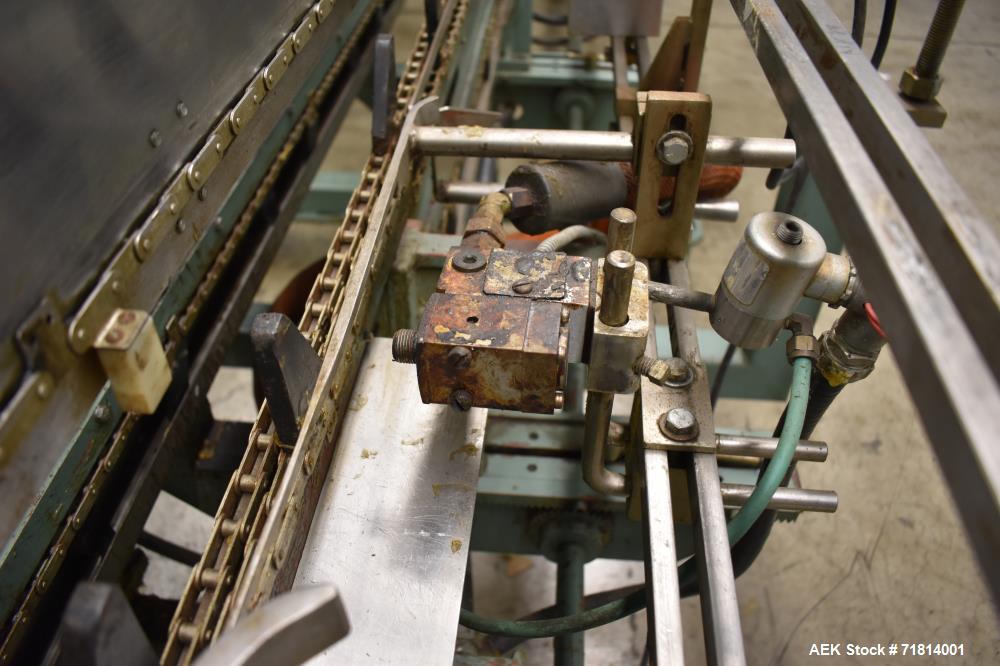 Used Langen Model B1 Semi-Automatic Horizontal Cartoner.