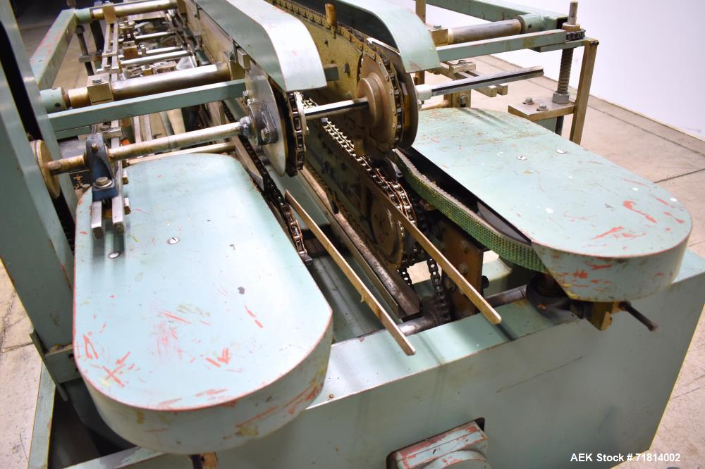 Used Langen Model B1 Semi-Automatic Horizontal Cartoner.