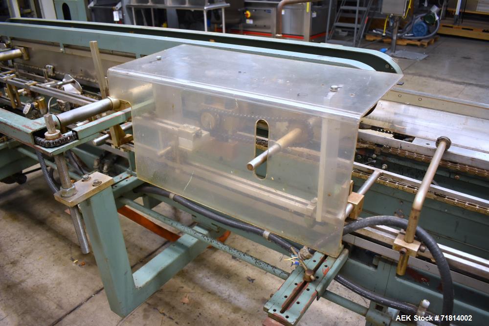 Used- Langen Model B1 Semi-Automatic Horizontal Cartoner.