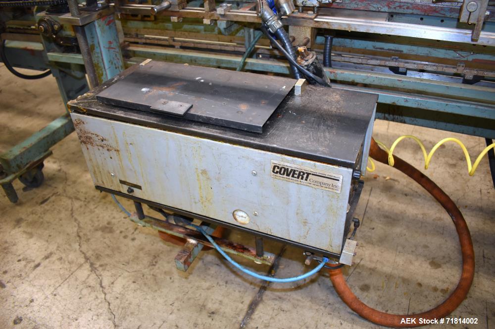 Used Langen Model B1 Semi-Automatic Horizontal Cartoner.