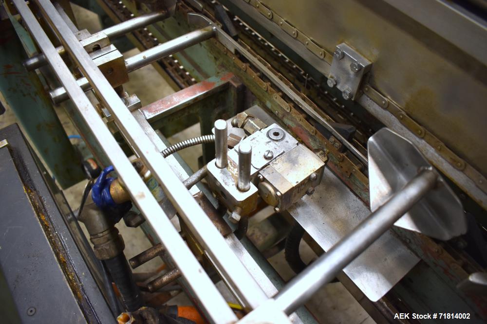 Used Langen Model B1 Semi-Automatic Horizontal Cartoner.