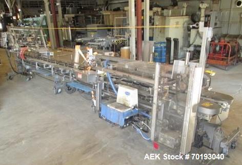 Used Langen B1 Horizontal Hot Melt Glue Cartoner