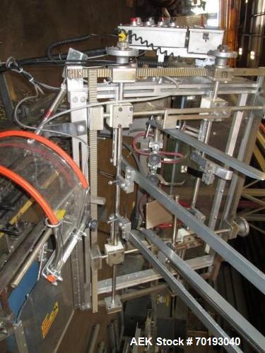 Used Langen B1 Horizontal Hot Melt Glue Cartoner