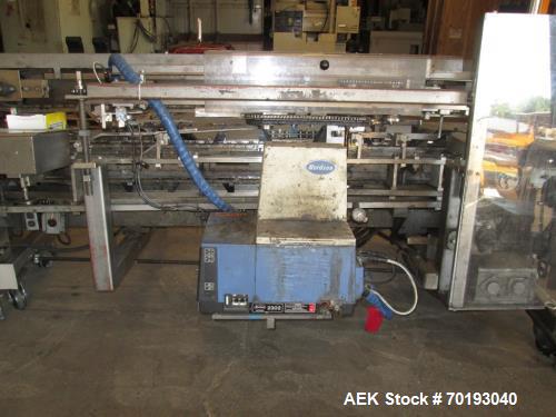 Used Langen B1 Horizontal Hot Melt Glue Cartoner