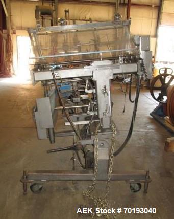 Used Langen B1 Horizontal Hot Melt Glue Cartoner