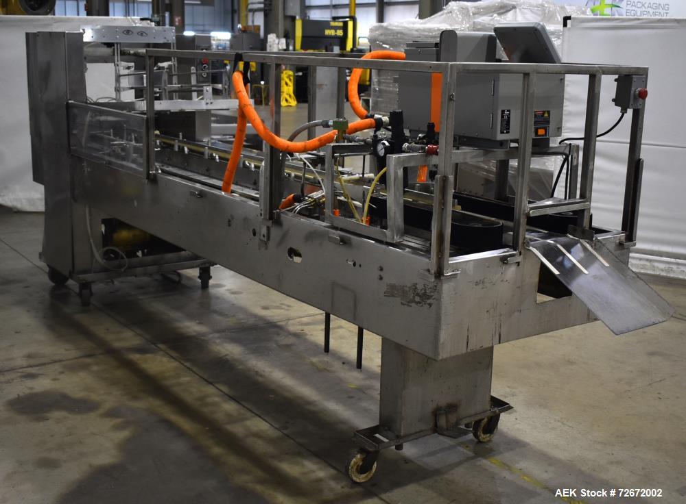 Used Rockford Midland H-10 Semi-Automatic Horizontal Cartoner with Hot Melt System