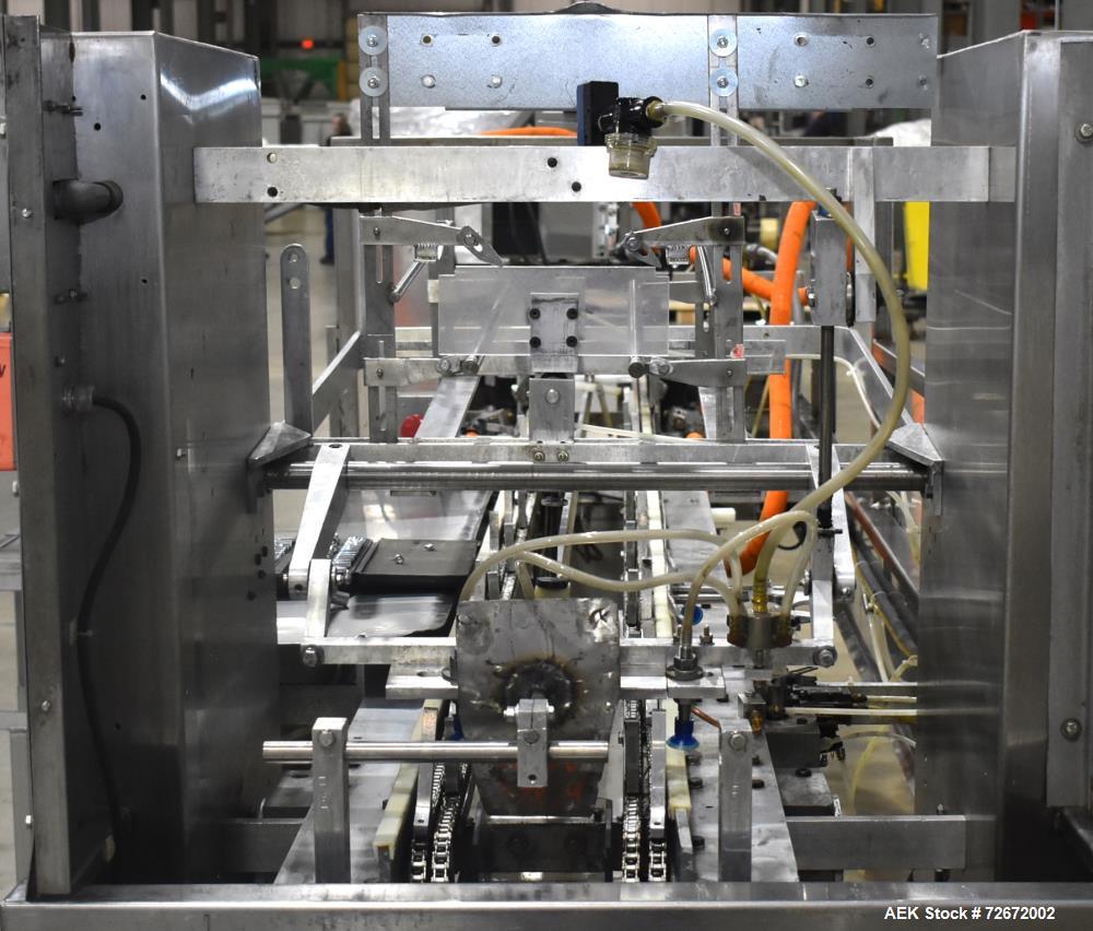 Used Rockford Midland H-10 Semi-Automatic Horizontal Cartoner with Hot Melt System