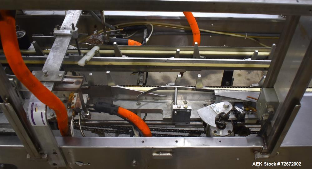 Used Rockford Midland H-10 Semi-Automatic Horizontal Cartoner with Hot Melt System