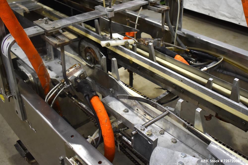 Used Rockford Midland H-10 Semi-Automatic Horizontal Cartoner with Hot Melt System