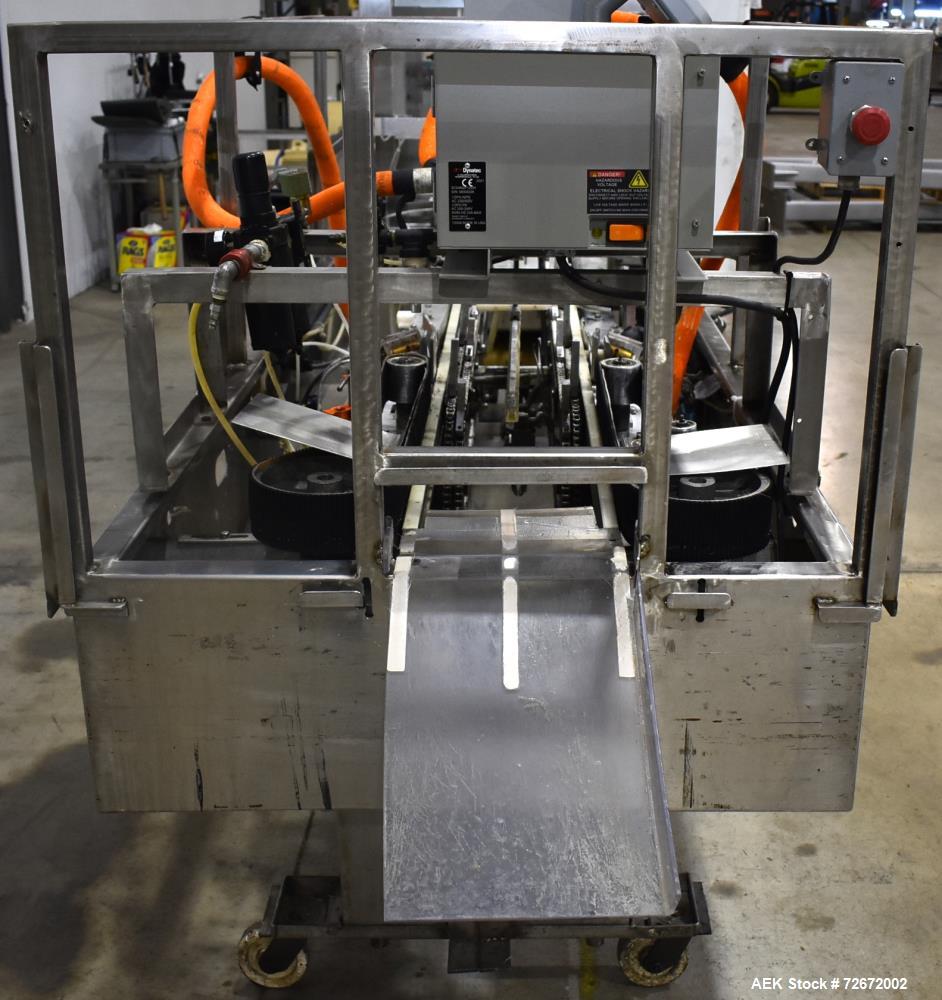 Used Rockford Midland H-10 Semi-Automatic Horizontal Cartoner with Hot Melt System