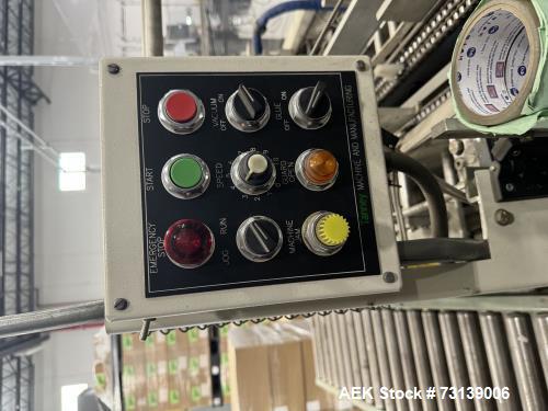 Pre-Owned Tanney 902EW-30 Hot Melt Glue Cartoner – 20" Centers, 60 CPM