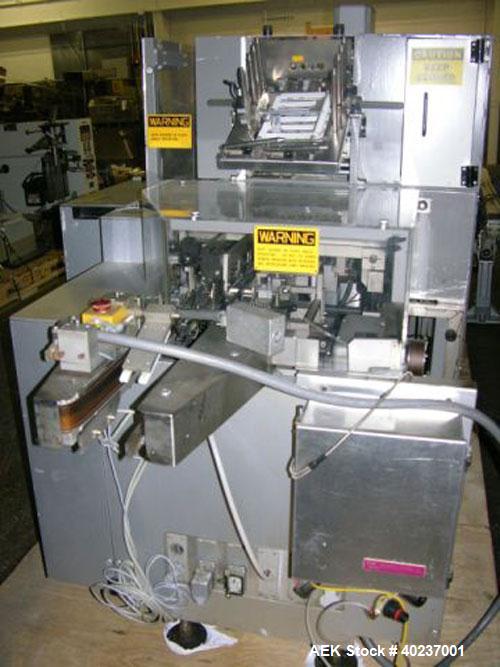 Unused- Uhlmann cartoner, model C100. Rated up to 100 cartons per minute, capable of handling up to 100mm x 85mm x 150mm cartons. 220/380 volt, serial #665.