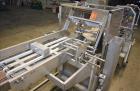 Used Adco 15D105-SS Stainless Steel Horizontal Load Semi Automatic Cartoner.