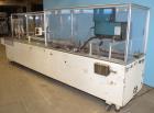 Used Adco Model 15D-60EC Semi Automatic Horizontal Glue Cartoner.