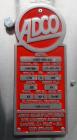 Used Adco Model 15DZ60SS Semi Automatic Horizontal Cartoner.