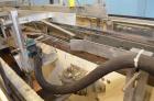 Used Adco Horizontal Glue Cartoner, Model 15E60EC. Has (3) head rotary carton feed. 6' long manual load area. Nordson hot melt glue system. Capable of speeds from 20 to 120 cartons per minute. Has 14...