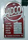 Used Adco Horizontal Glue Cartoner, Model 15E60EC. Has (3) head rotary carton feed. 6' long manual load area. Nordson hot melt glue system. Capable of speeds from 20 to 120 cartons per minute. Has 14...