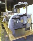 Used Bosch CUT120 Automatic Intermittent Motion Horizontal Tuck Cartoner. Capable of speeds up to 120 cartons per minute. Has adjustable bucket infeed on 5