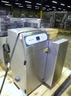 Used Bosch CUT120 Automatic Intermittent Motion Horizontal Tuck Cartoner. Capable of speeds up to 120 cartons per minute. Has adjustable bucket infeed on 5
