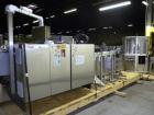 Used Bosch CUT120 Automatic Intermittent Motion Horizontal Tuck Cartoner. Capable of speeds up to 120 cartons per minute. Has adjustable bucket infeed on 5